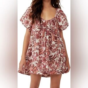 Free People Kauai Getaway Printed Tunic